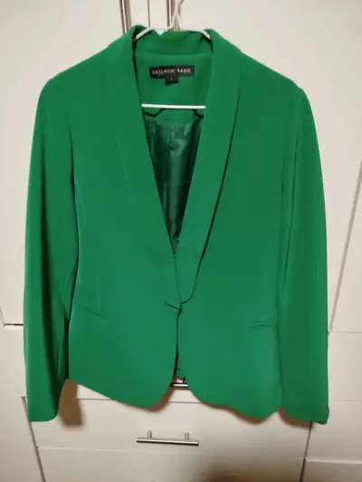 Blazer verde Basement Basic - miniatura 1
