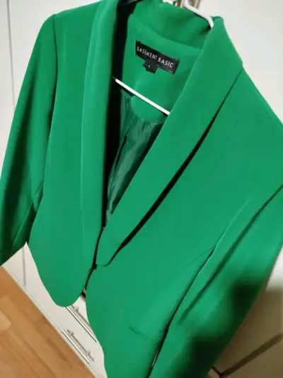 Blazer verde Basement Basic - miniatura 2