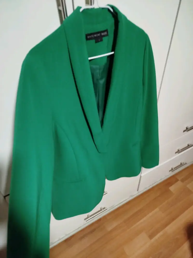 Blazer verde Basement Basic - 3