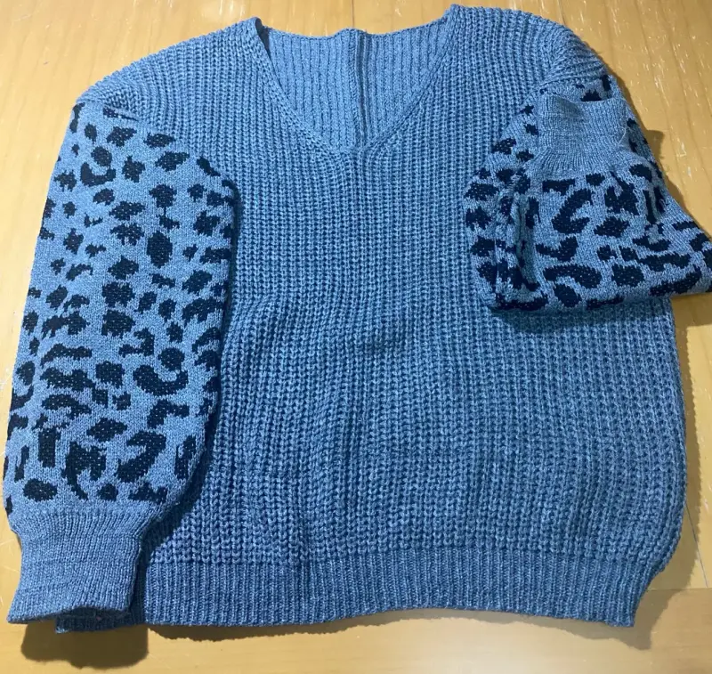 Suéter burdeos diseño - 3