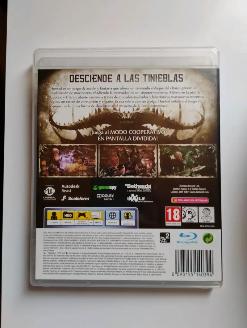 Juego PS3- Hunted original - 2