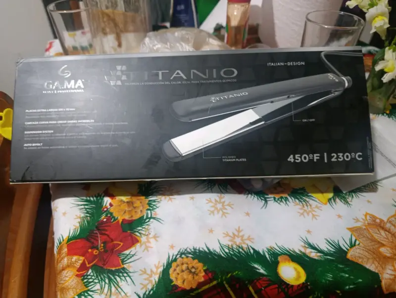 Plancha de pelo Gama Titanio - 2