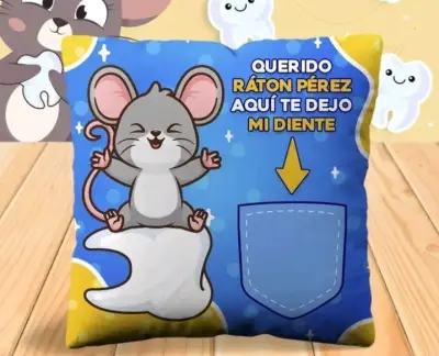 Cojín infantil Ratón Pérez - miniatura 2