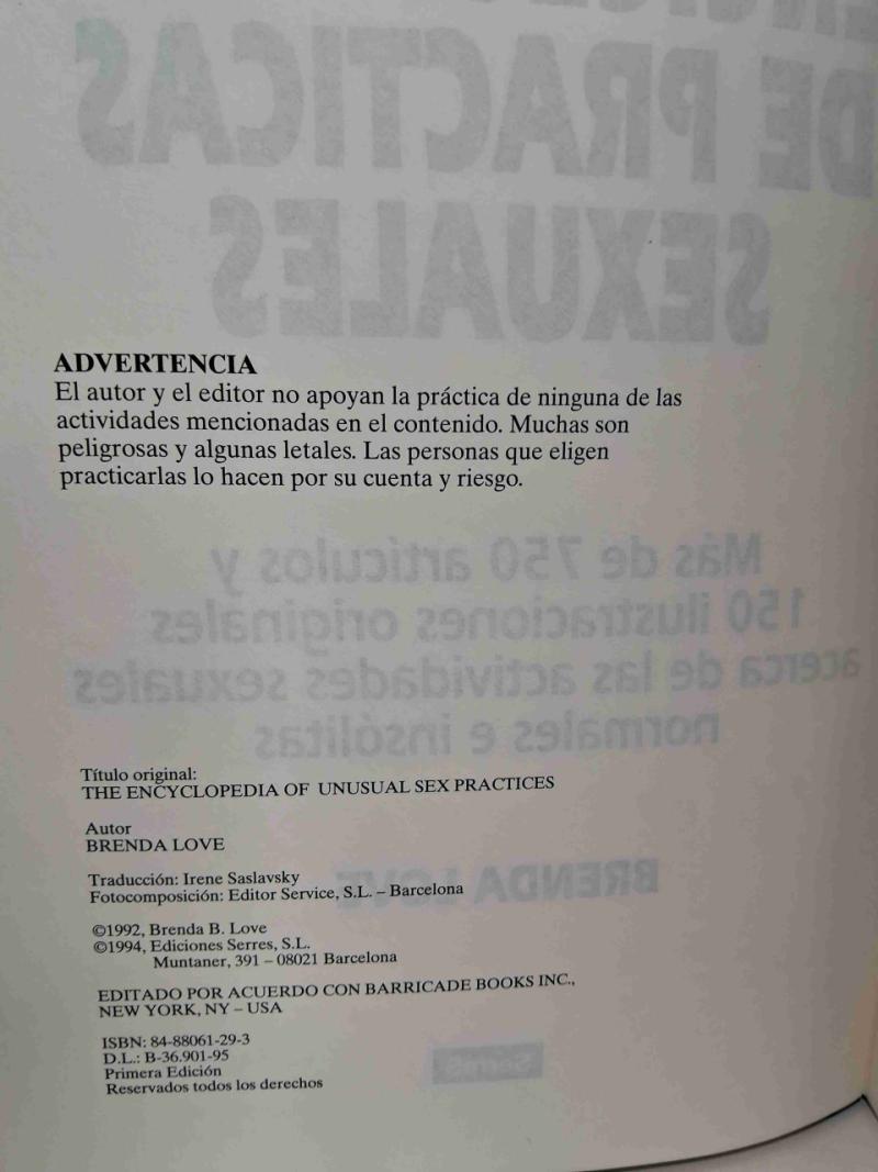 Enciclopedia de prácticas sexuales - 3