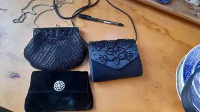 Bolsos vintage negros - miniatura 1