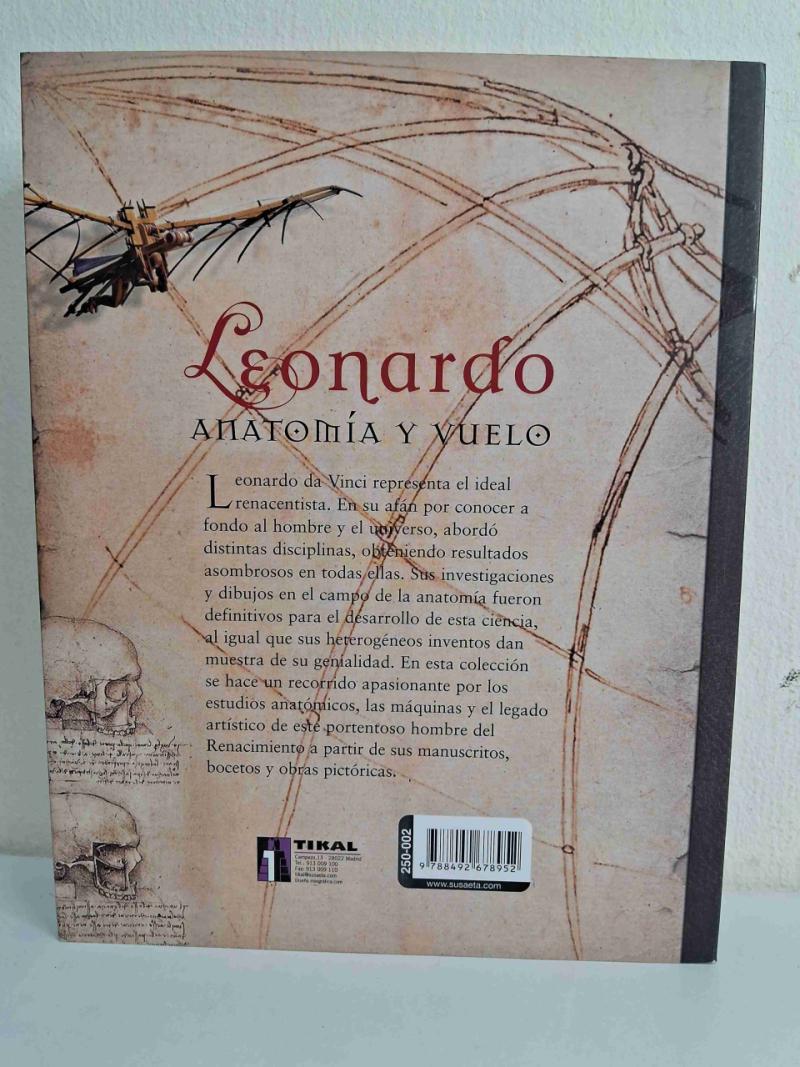 Libro Leonardo: Anatomía y Vuelo - 2