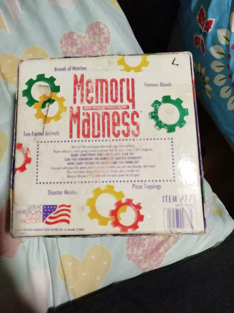 Juego de mesa Memory Madness - 3