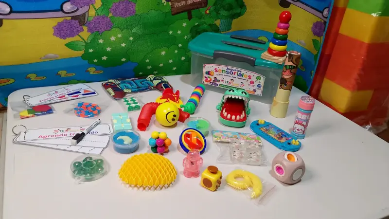 Set de juguetes sensoriales - 1