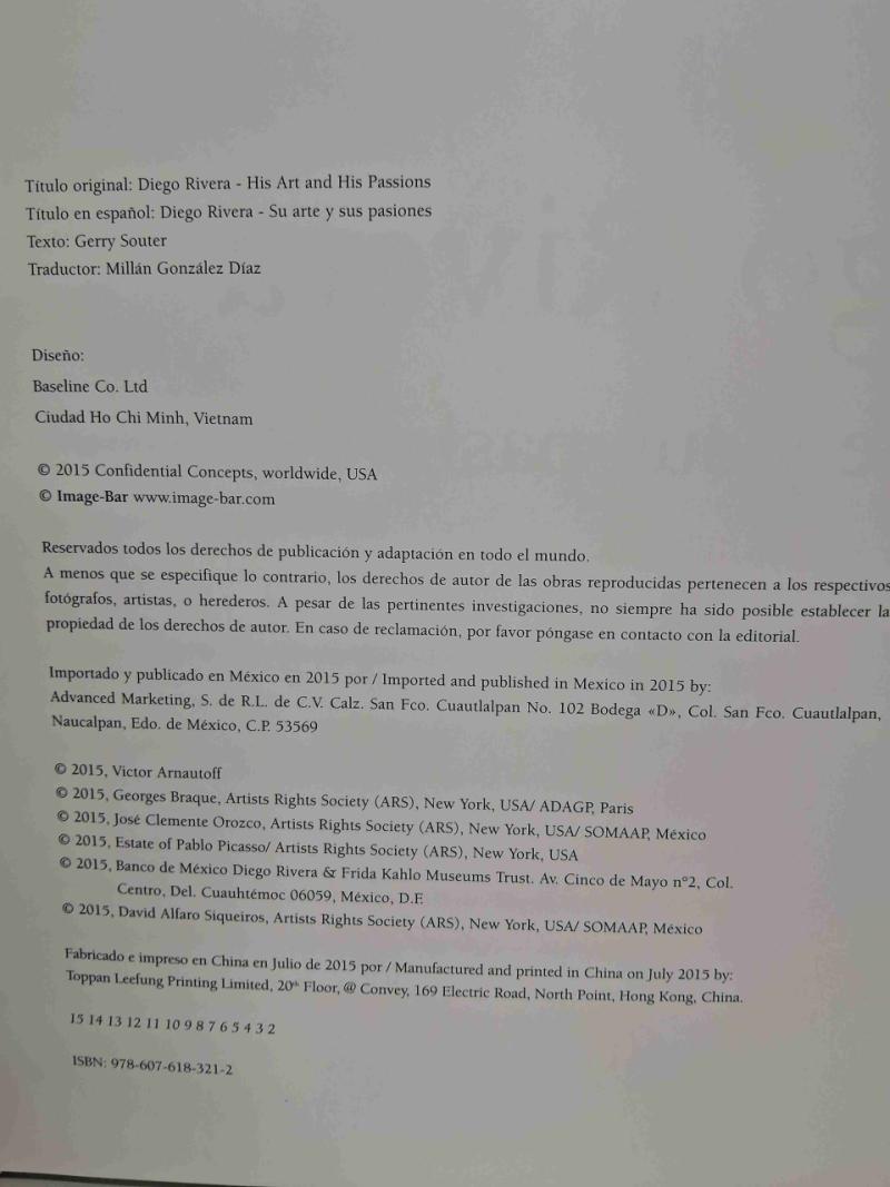 Libro 'Diego Rivera' Gerry Souter - 3