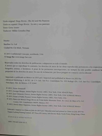 Libro 'Diego Rivera' Gerry Souter - miniatura 3