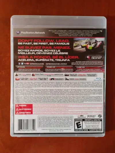 Juegos PS3 Pack Gran Turismo 5 / Grid2 - miniatura 3