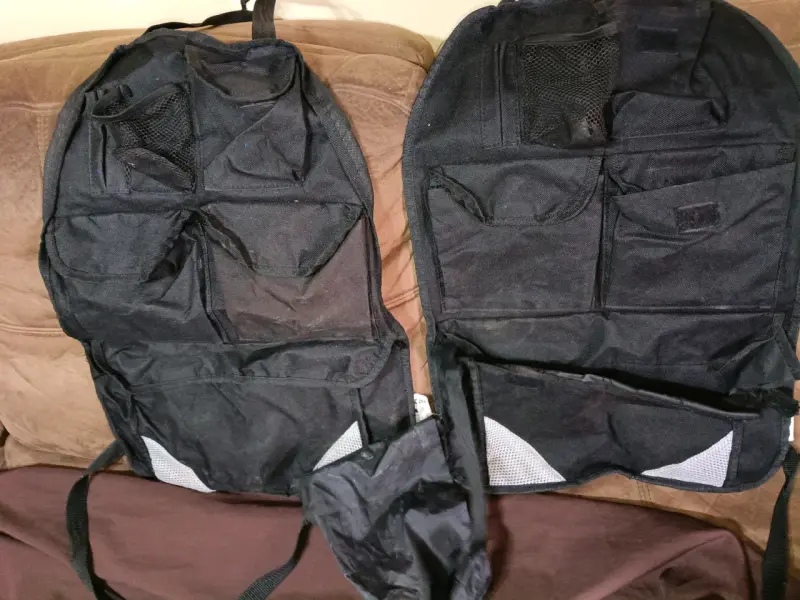 Organizadores para auto más bolsita basura - 1