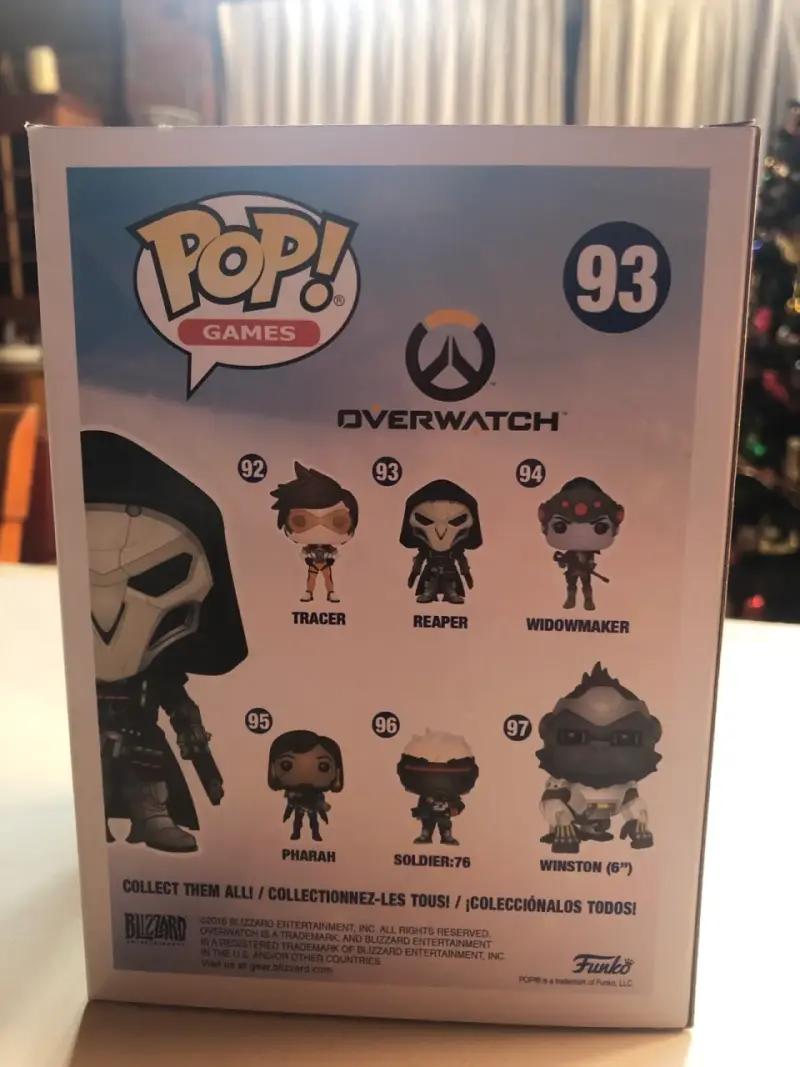 Figura coleccionable Funko Pop Reaper Overwatch - 4