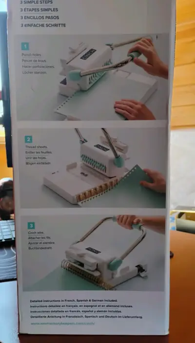 Máquina encuadernadora Cinch - miniatura 3