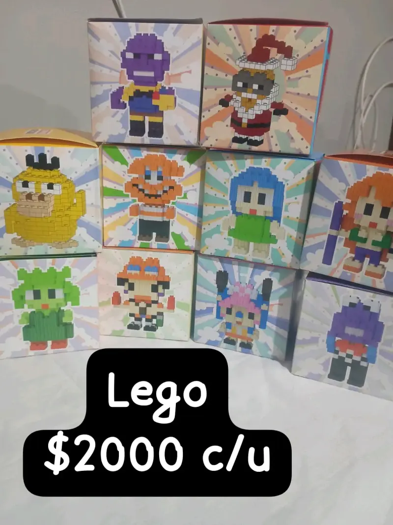 Mini figuras de bloques