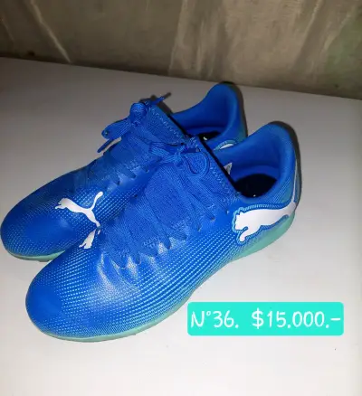 Zapatillas deportivas azules talla 36 - miniatura 1