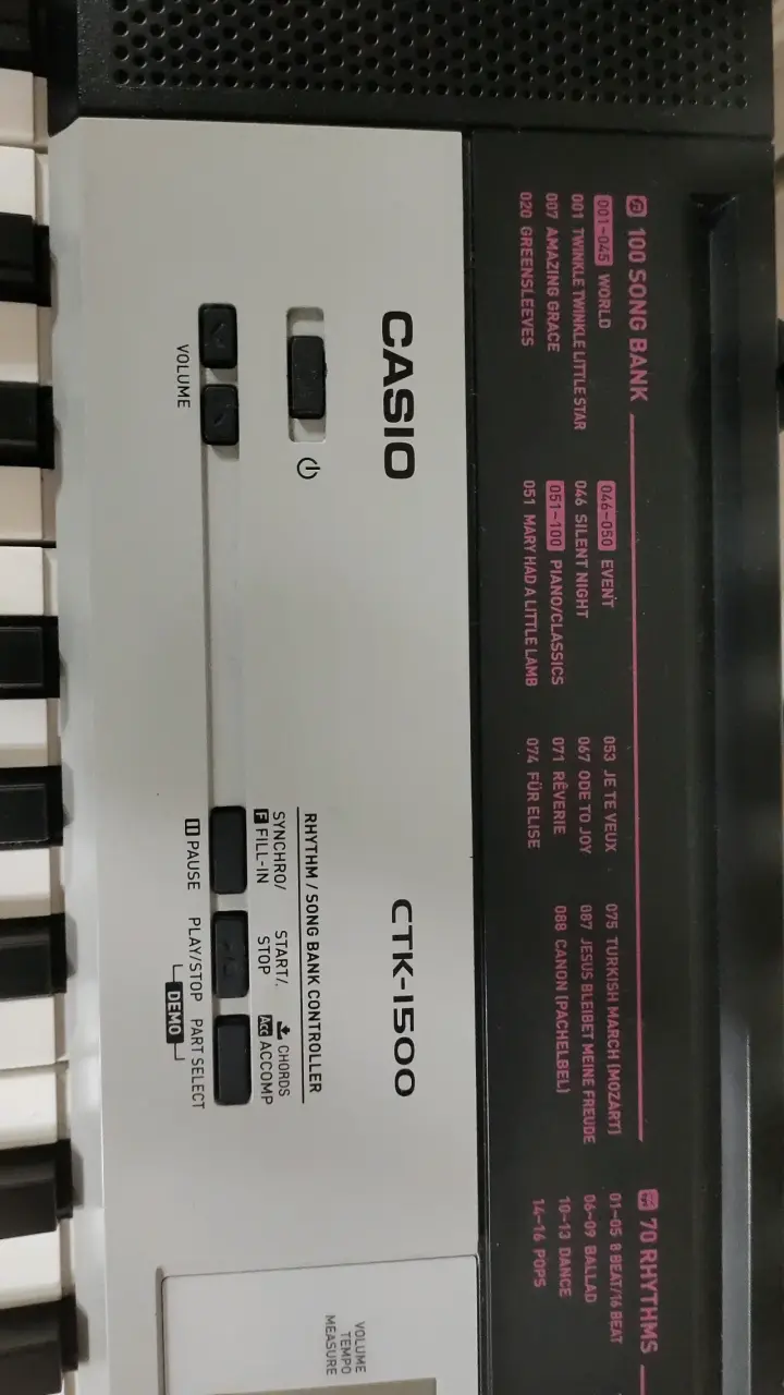 Teclado electrónico CASIO CTK1500 - 3