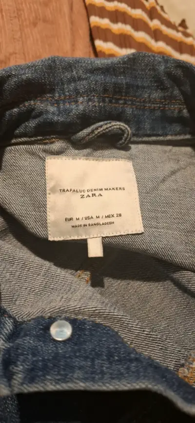 Chaqueta de mezclilla azul - miniatura 2