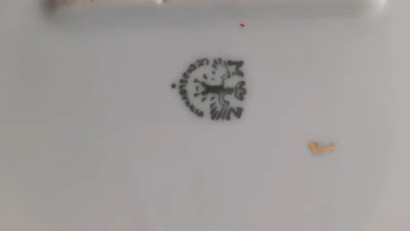 2 Fuente ovalada y cuadrada de porcelana - 3