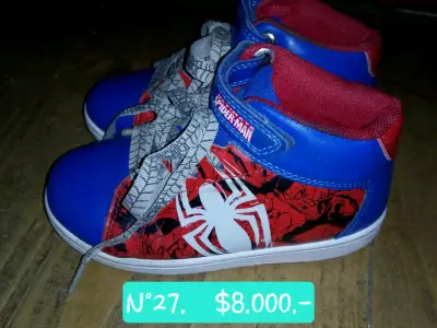 Zapatillas Spiderman niños talla 27 - miniatura 1