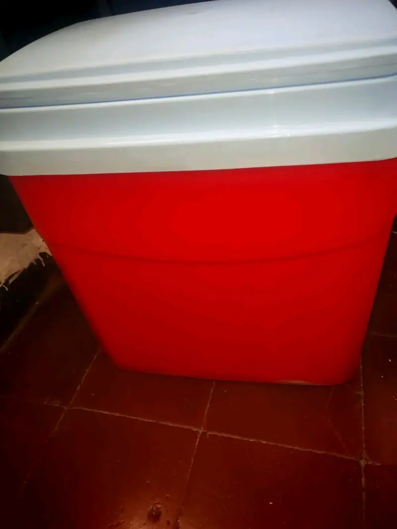 Cooler rojo grande - 3