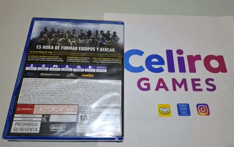 Juego PS4 Rainbow Six Siege - 2
