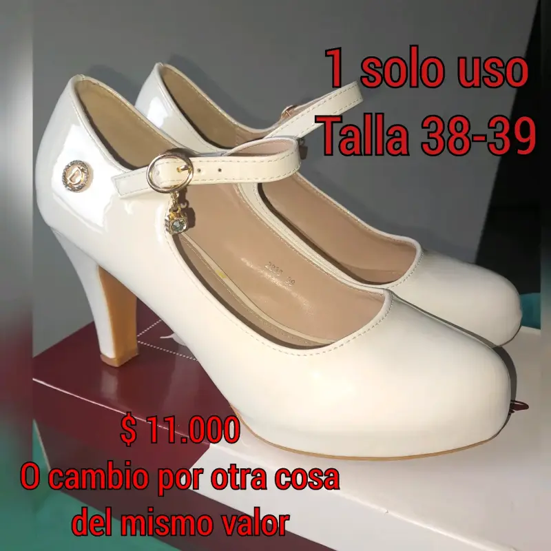 Tacones blancos