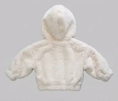 Chaqueta de peluche con capucha para bebe - miniatura 2