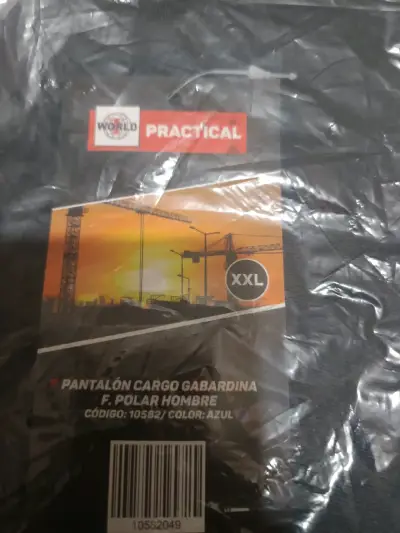 Pantalon azul XXL nueva - miniatura 2