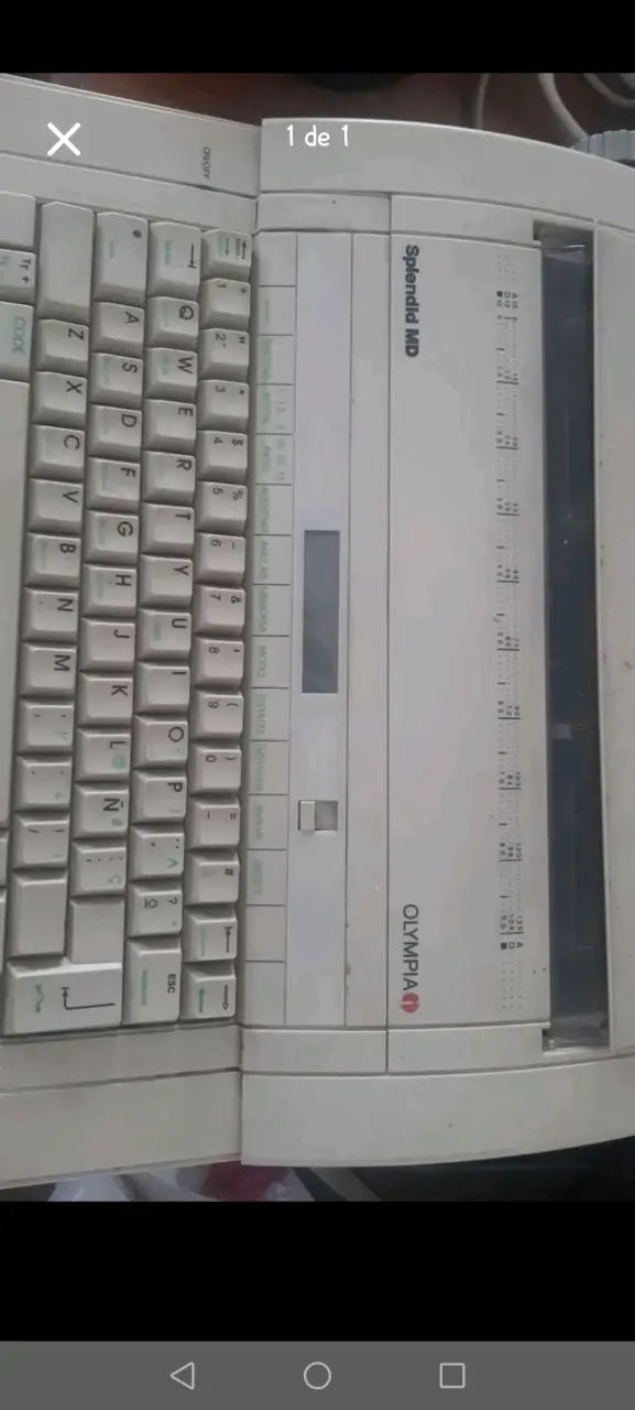 Máquina de escribir Olympia Splendid MD