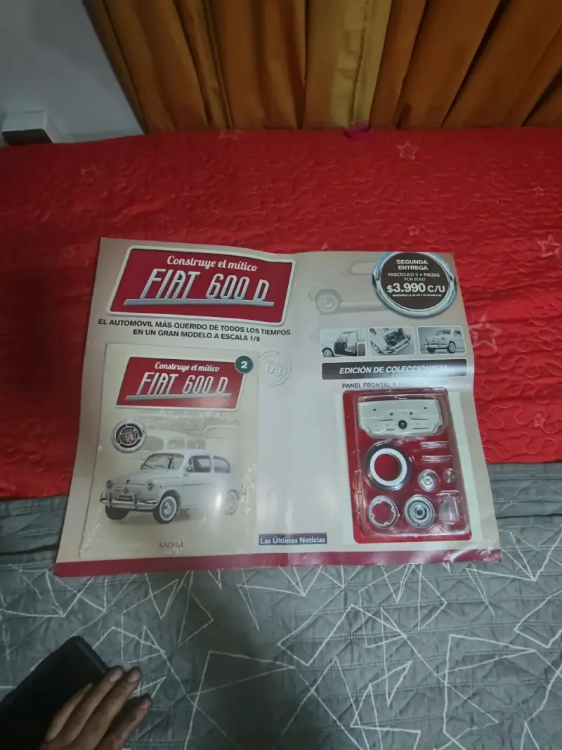 Maqueta Fiat 600D escala 1/8 - 2