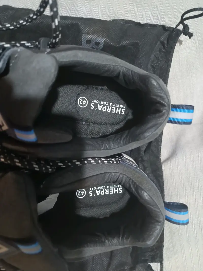 Zapatillas Sherpa's azul y gris - 2