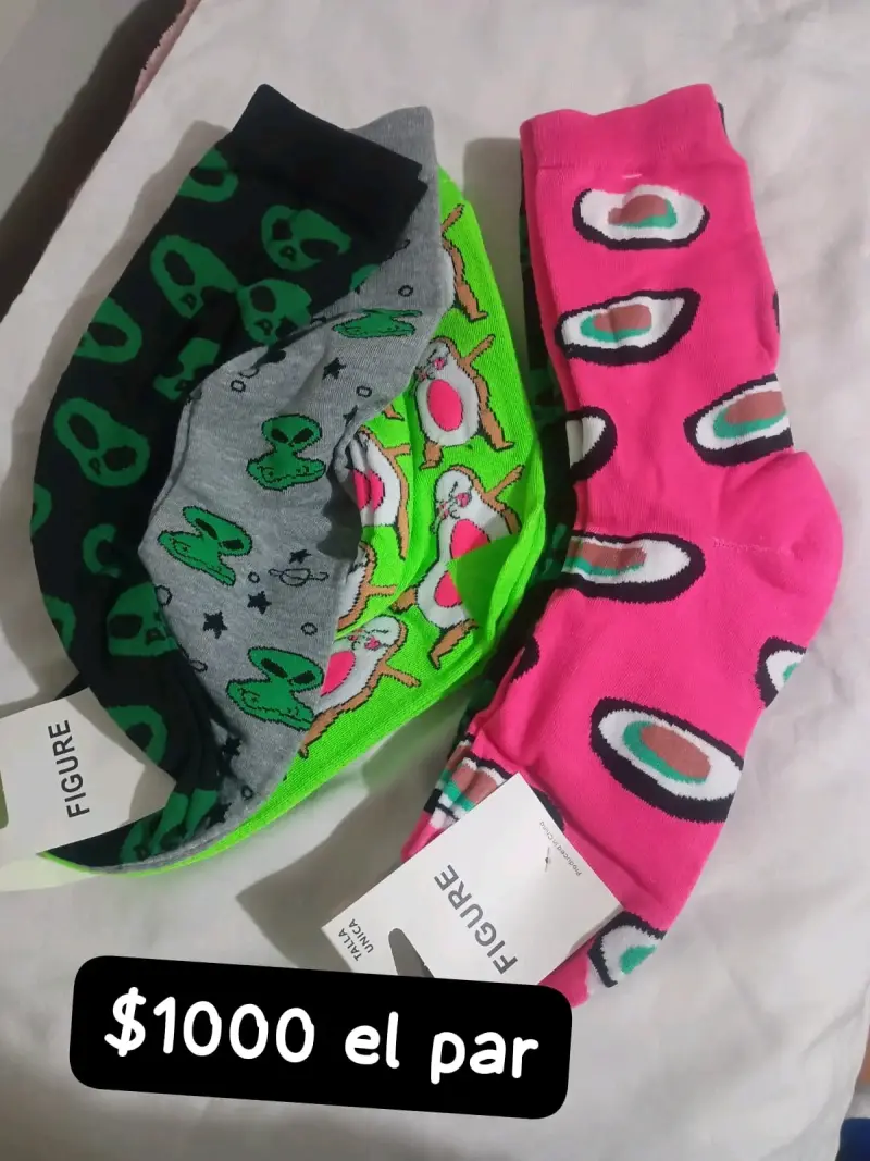 Calcetas divertidas con estampado