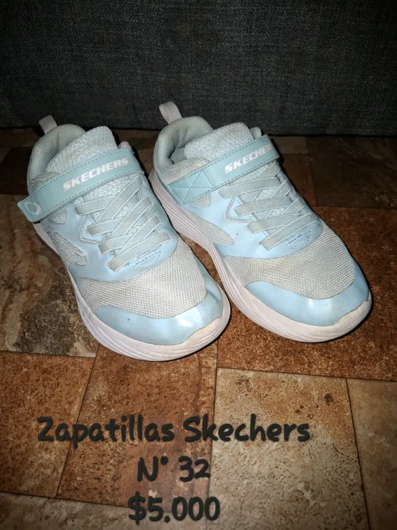 Zapatillas blancas Yamp talla 32 - 2