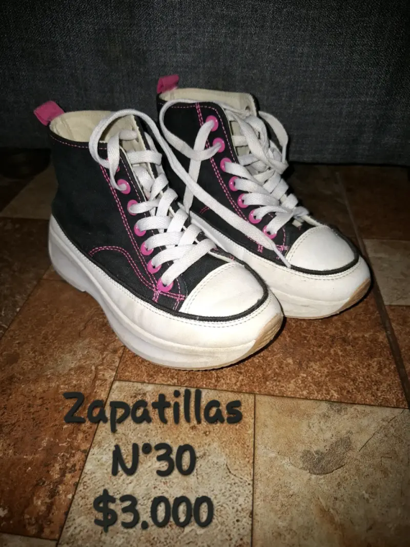 Zapatillas blancas Yamp talla 32 - 3