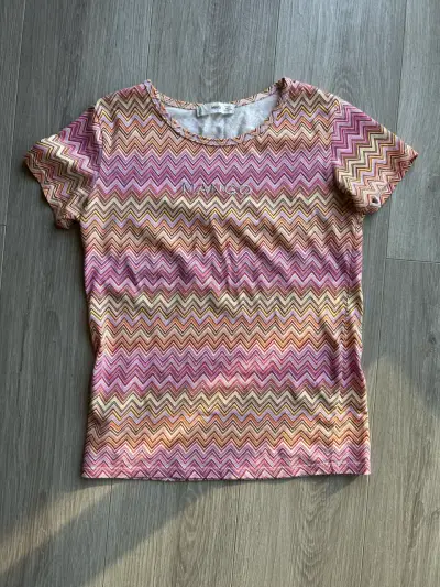 Polera MNG zigzag multicolor - miniatura 1