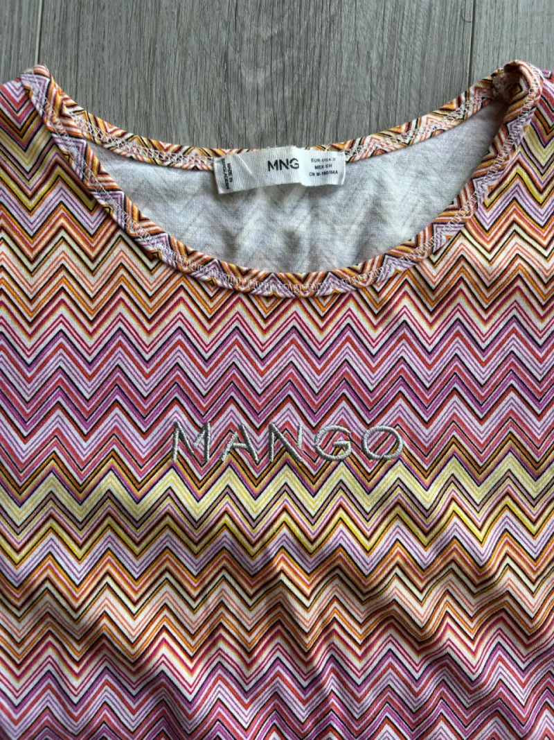 Polera MNG zigzag multicolor - 2