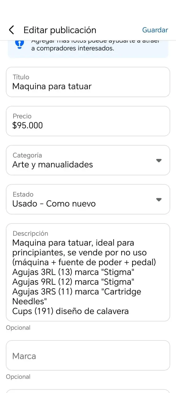 Maquina para tatuar - 3