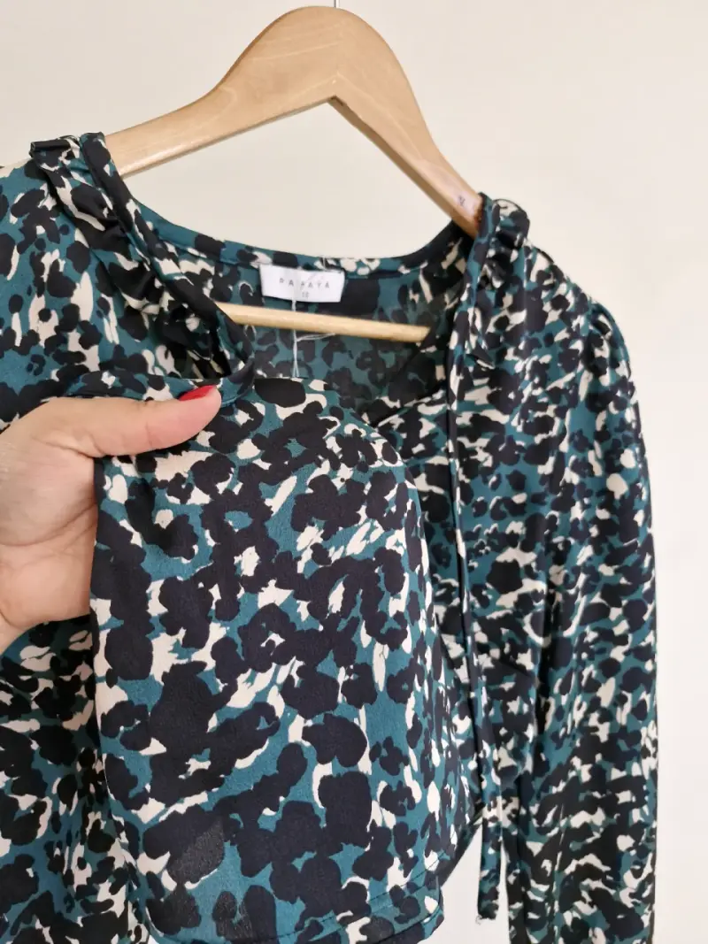 Blusa papaya print talla M - 3