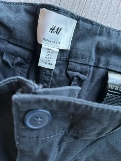Shorts azul oscuro para hombre - miniatura 2