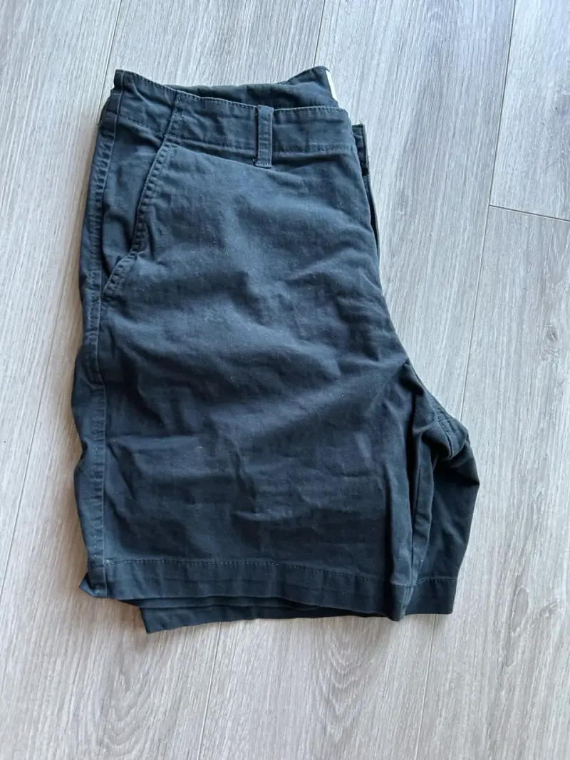 Shorts azul oscuro para hombre - 4