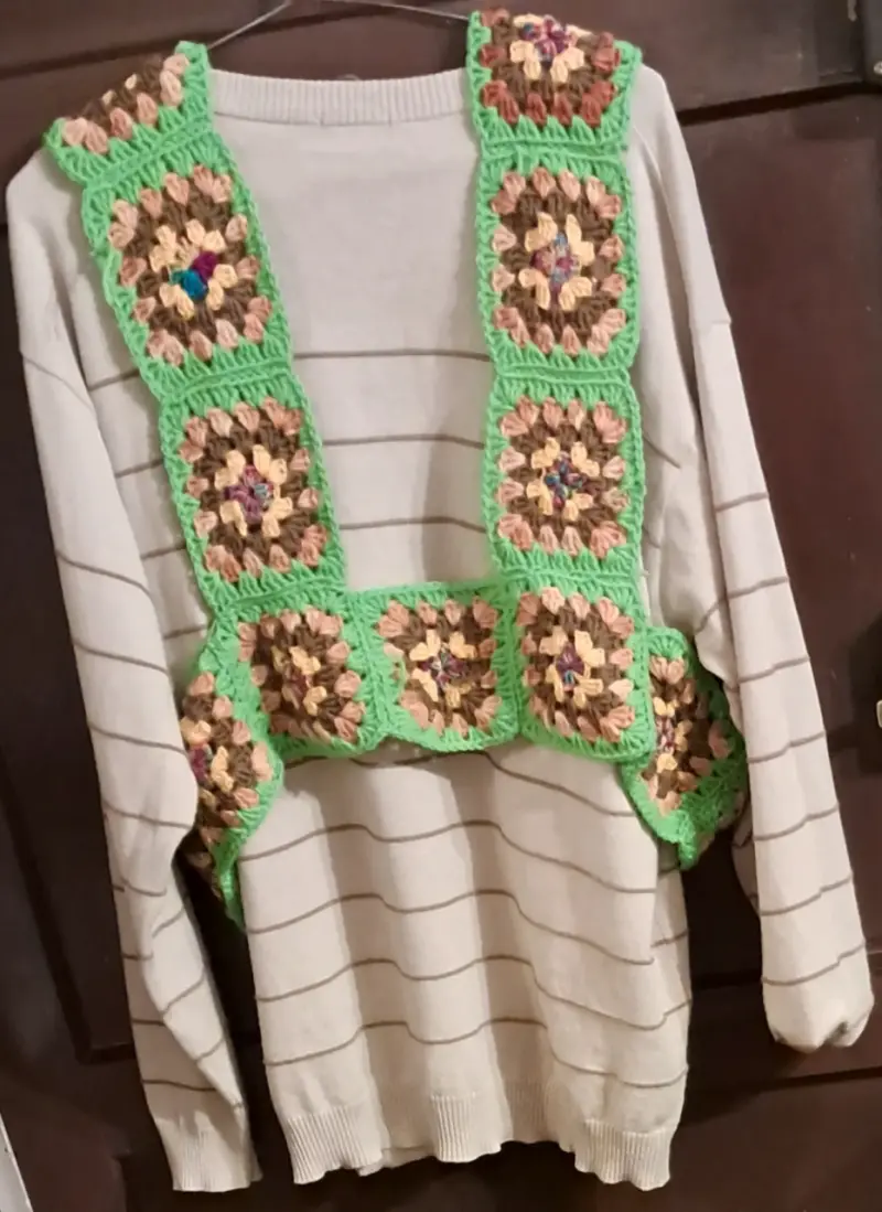 Dos prendas.diseño y reciclaje unico - 5
