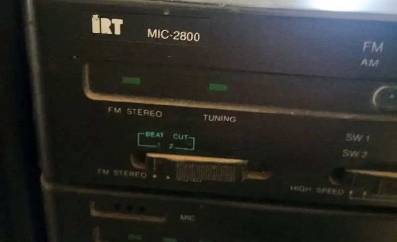 Minicomponente Vintage IRT MIC-2800 • Impecable y - 3
