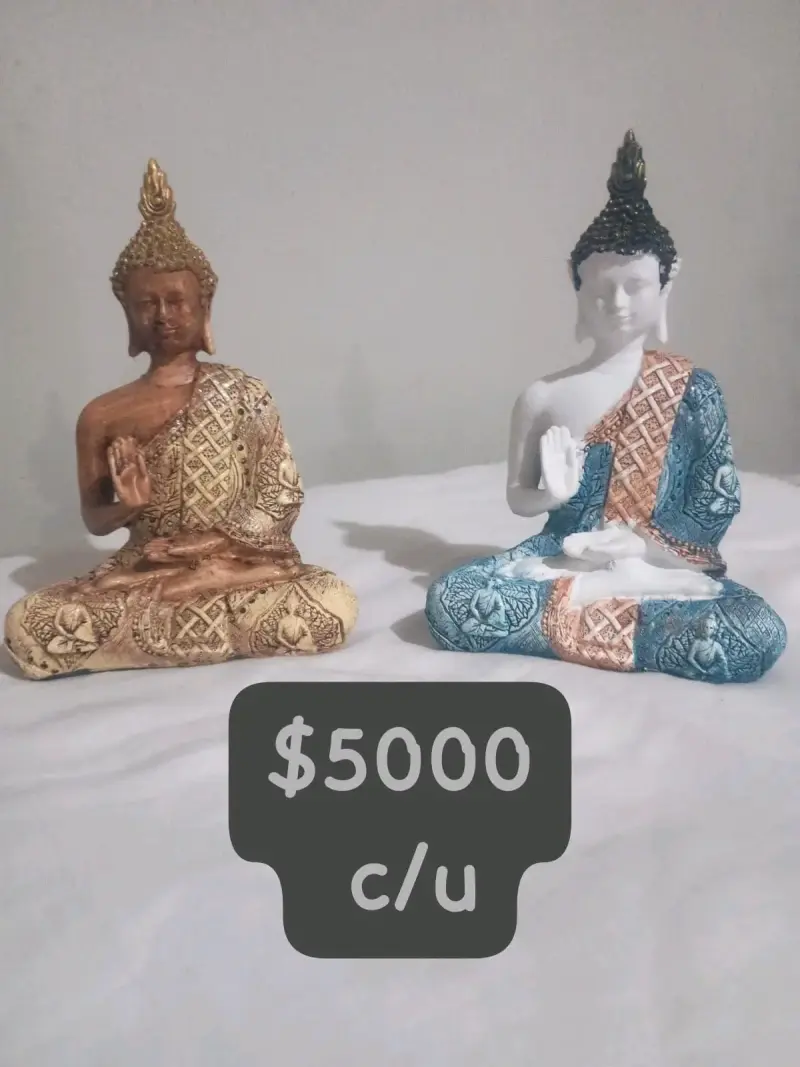 Estatuillas decorativas Budas