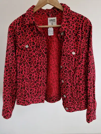 Chaqueta print opposite talla S - miniatura 1