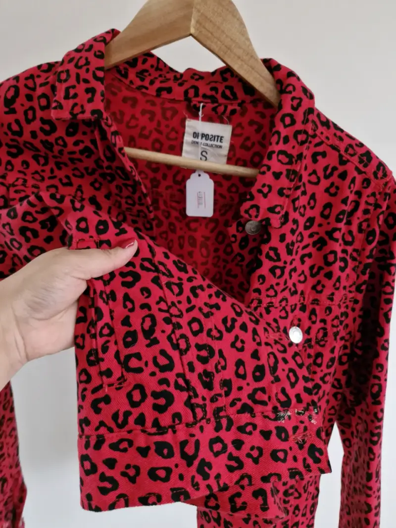 Chaqueta print opposite talla S - 3