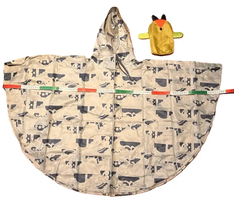 Poncho / capa de lluvia infantil - 1