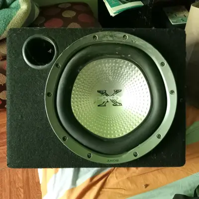 Subwoofer sony caja negra con cables - miniatura 3