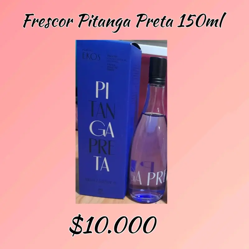 Perfume Frescor Pitanga Preta 150ml