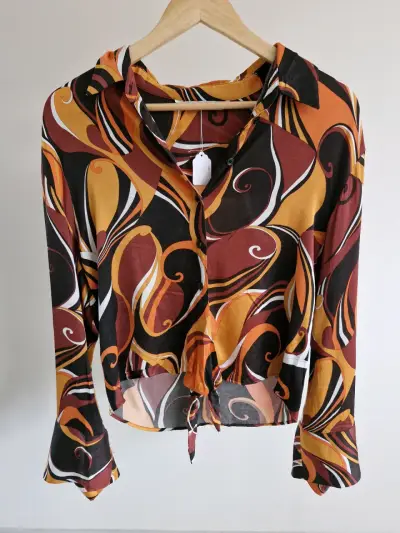Blusa Zara vintage talla M - miniatura 1
